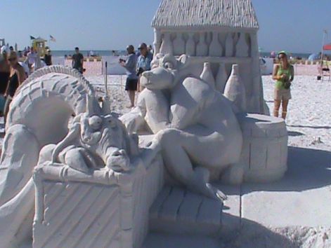 Crystal Sand Sculpturing Competition 2011